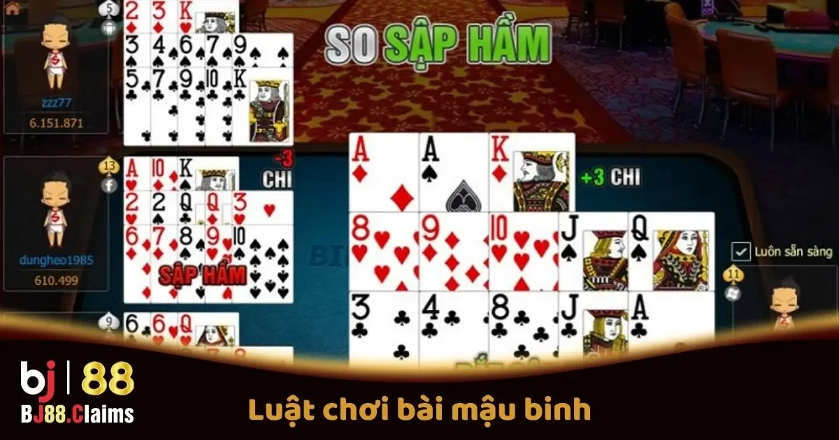 Luật Chơi Bài Mậu Binh Trên BJ88: Quy Tắc Và Cách Chơi